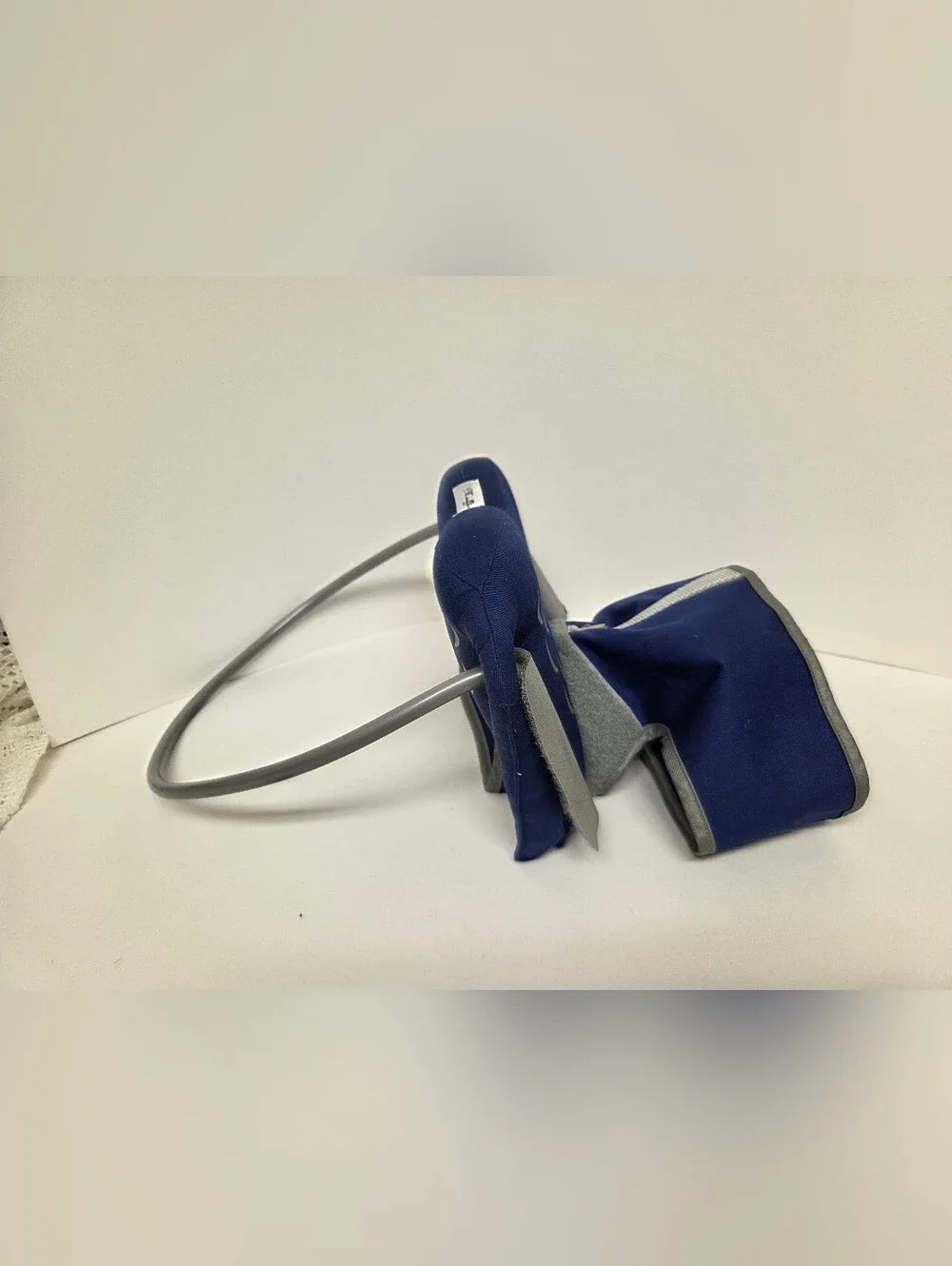 Muffin's Halo Blind Dog Head Protector Bumper Halo Harness Size Medium Blue